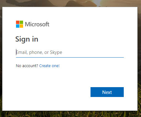 hotmail sign in